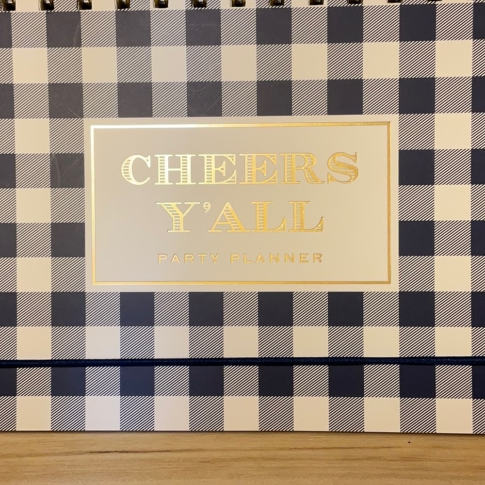 Draper James party planner w/stand-18 parties: tips/ideas, checklists, playlists